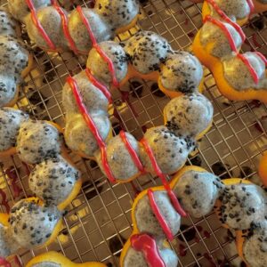 Black Sesame & Raspberry